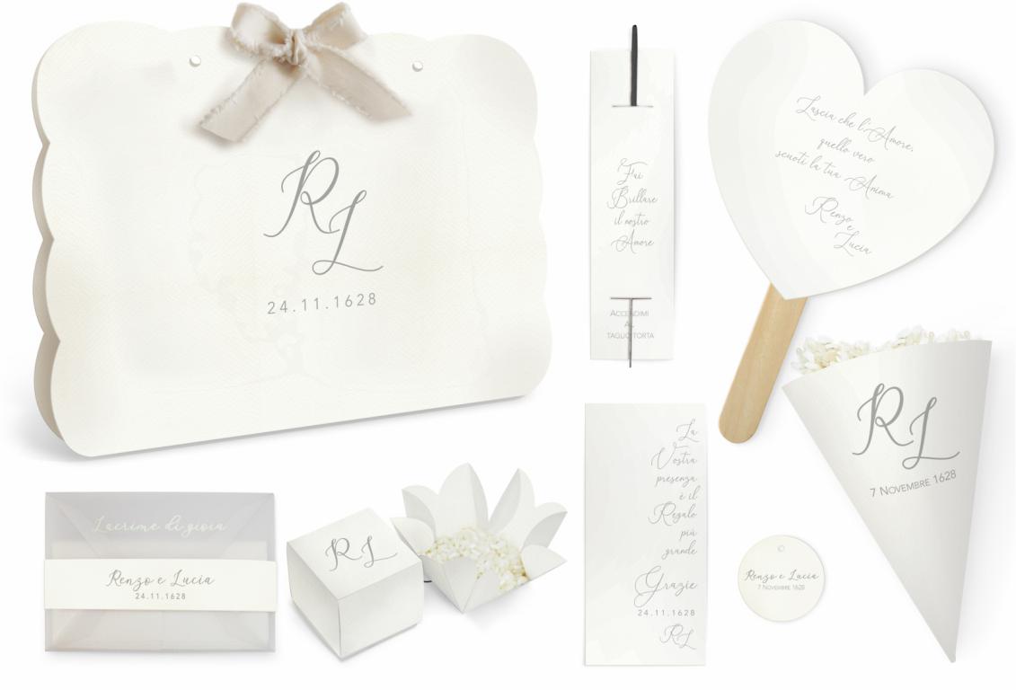 PARTECIPAZIONE MATRIMONIO SCATOLA PORTA CONFETTI - minimal flower rose